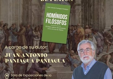 'Homínidos filósofos', nuevo libro de Juan Antonio Paniagua
