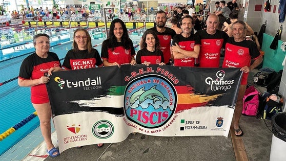 Piscis suma 16 medallas en XII Campeonato de Extremadura Open Master
