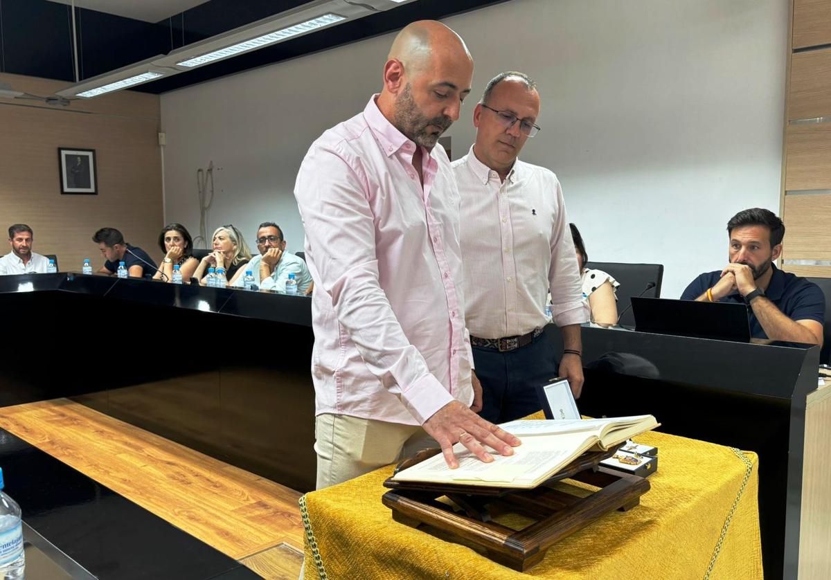 Bruno Marcos toma posesión como nuevo concejal del Grupo Municipal Socialista