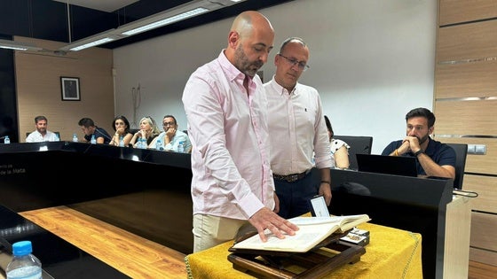 Bruno Marcos toma posesión como nuevo concejal del Grupo Municipal Socialista