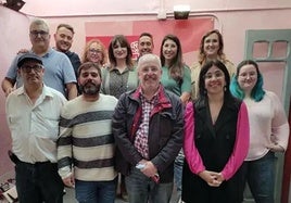 Ejecutiva saliente de la Agrupación Socialista Morala