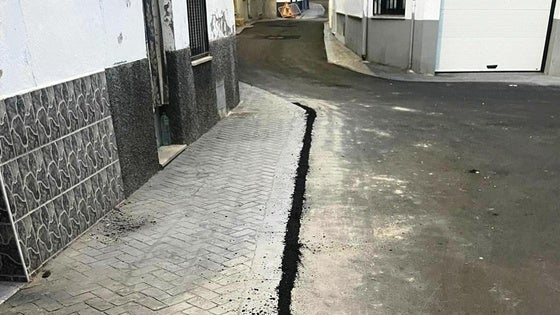 El grupo socialista tilda de «chapuza» las obras de la plataforma única