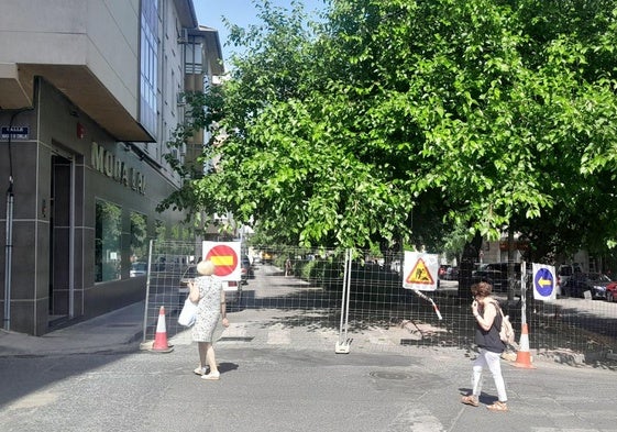 Empiezan las obras de peatonalización de la avenida de Las Angustias