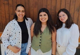Las jóvenes que participan en el programa de Primera Experiencia Profesional