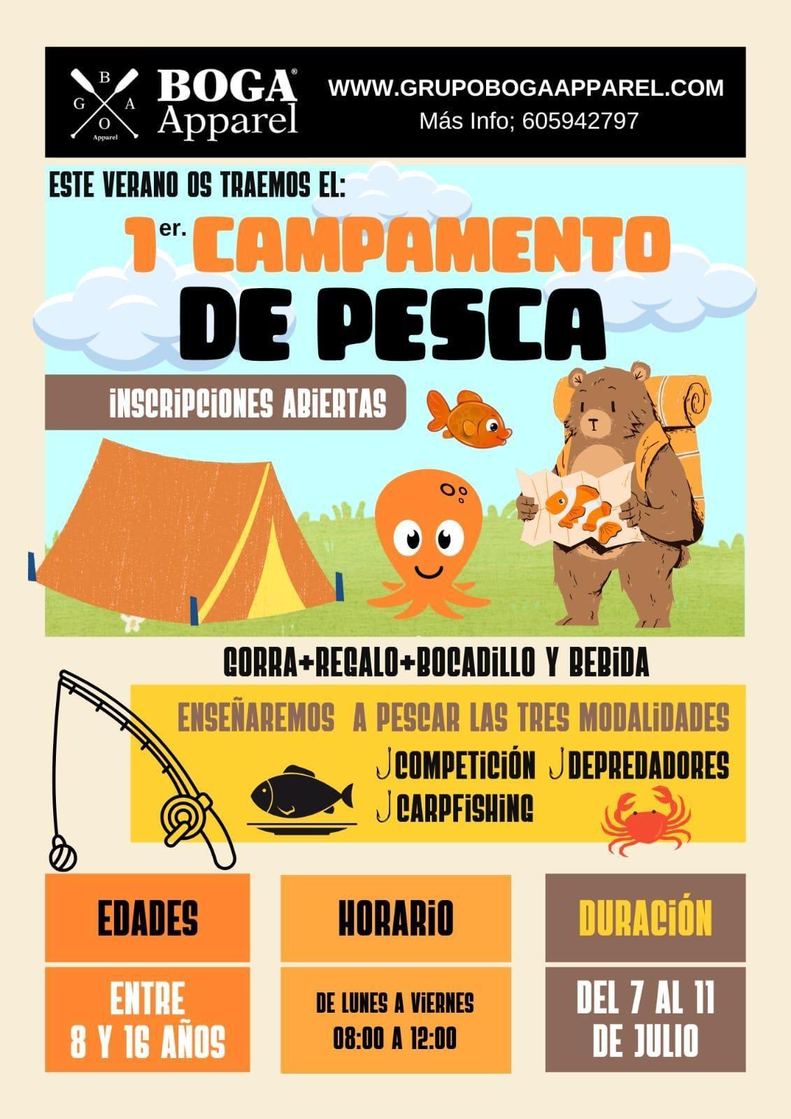 Campamento de pesca