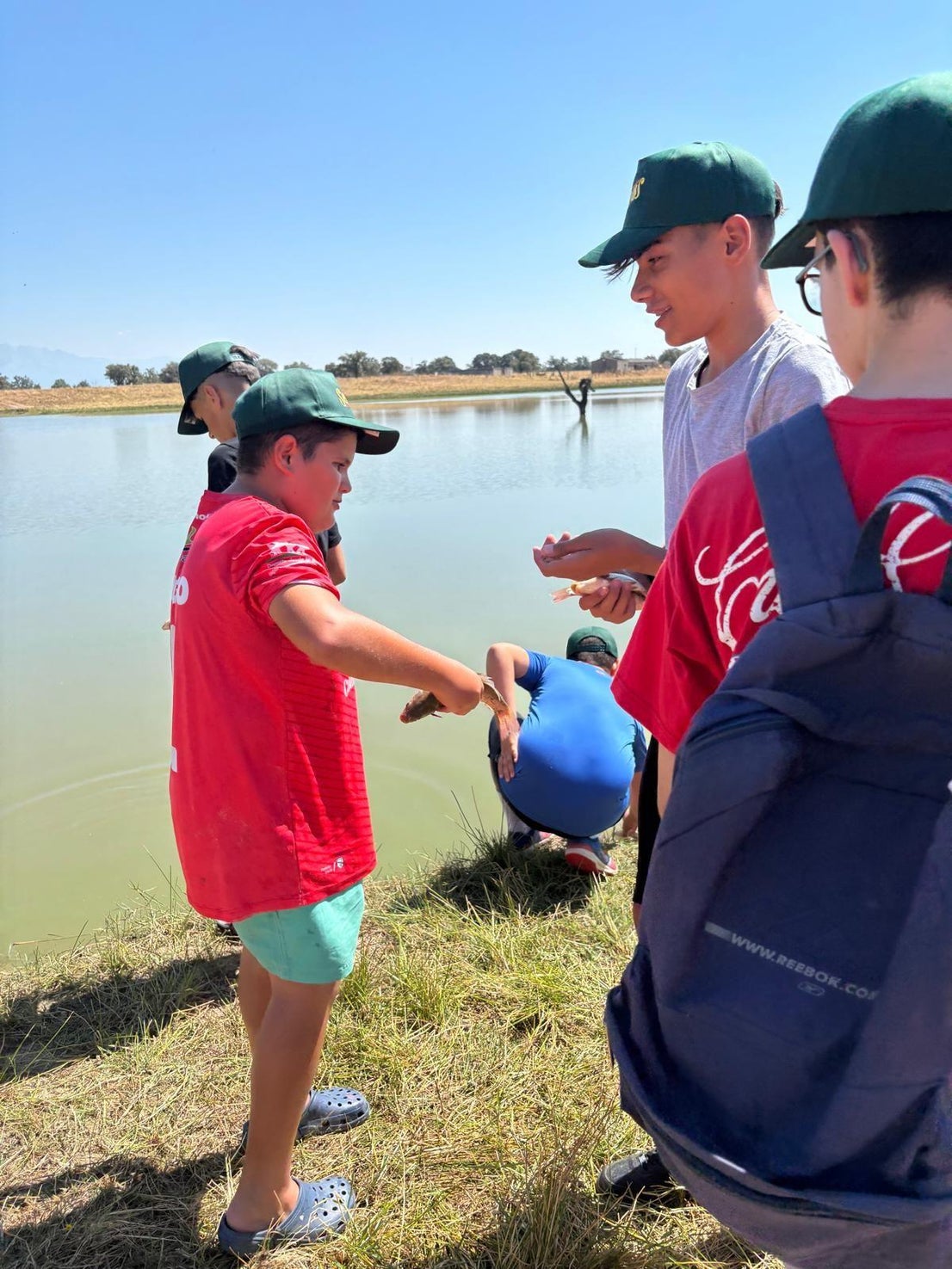 Campamento de pesca