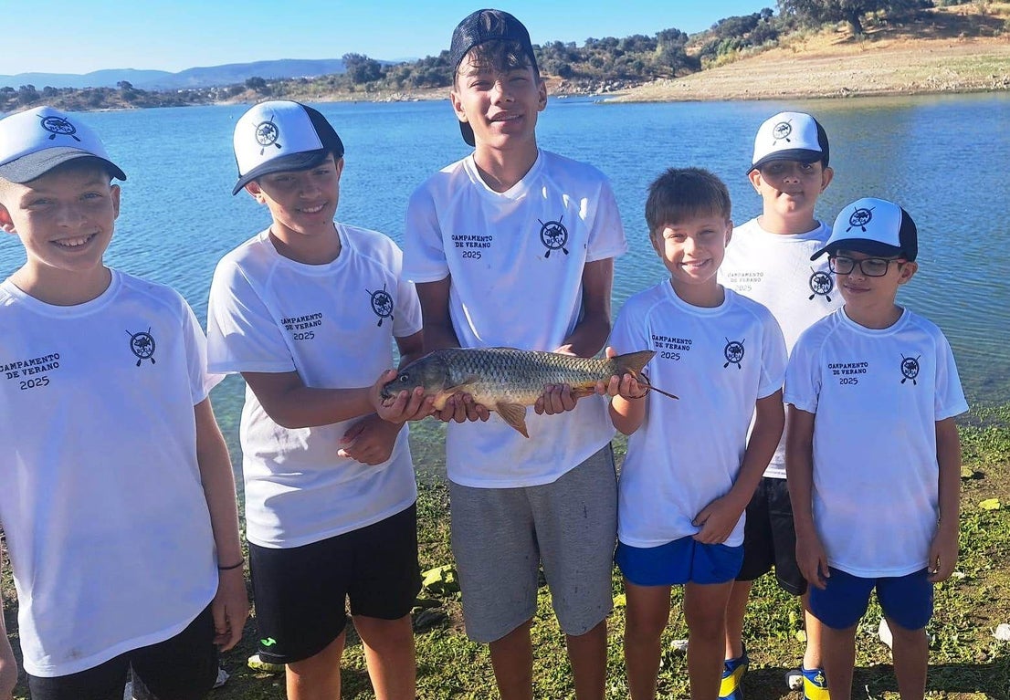 Campamento de pesca