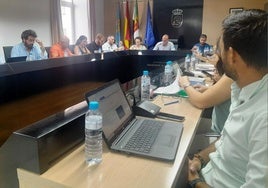 Pleno ordinario celebrado el lunes