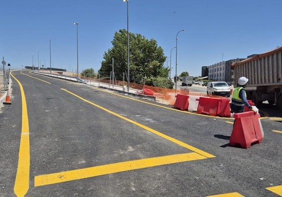 Abierto el nuevo paso elevado en la Nacional V