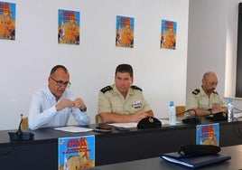 Presentación de la jura de bandera para personal civil del 18 de octubre