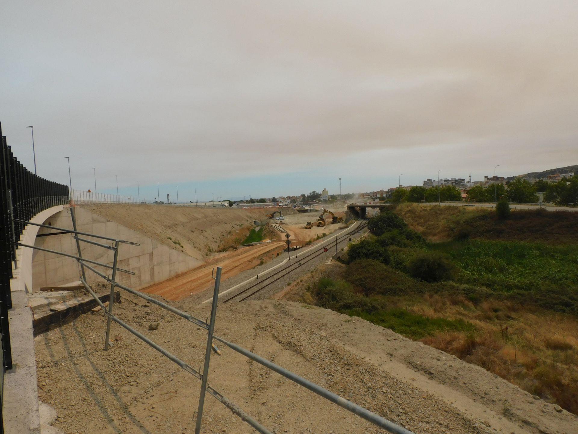 El viejo puente de la Nacional V a la espera de ser derribado