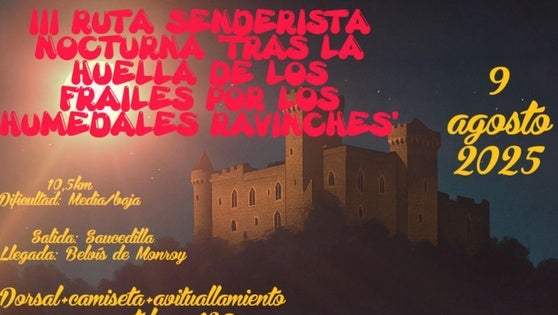 Decenas de senderistas seguirán el sábado 'Las huellas de los frailes'