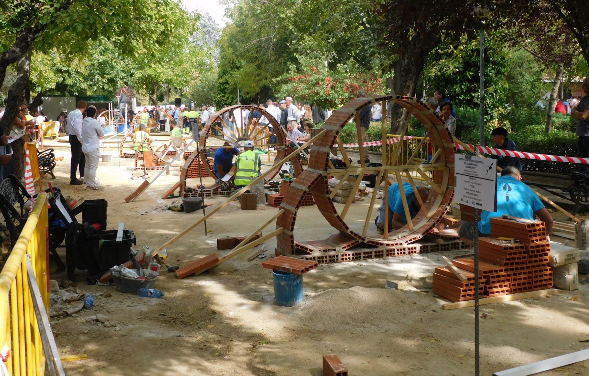El concurso volvió a celebrarse en el parque municipal