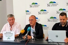 Hueso en la presentación de la Alianza por Almaraz