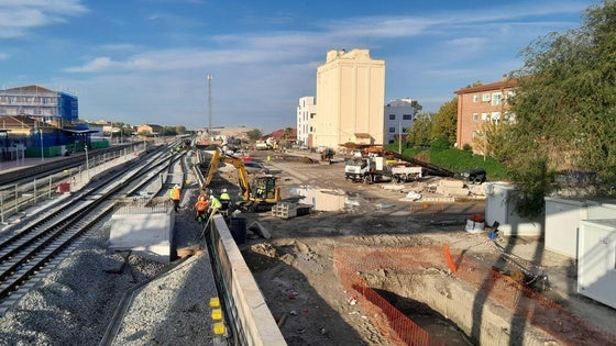 La estación provisional del tren cambiará de ubicación