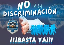 Cantera Puerta de Extremadura convoca una concentración para «exigir igualdad»