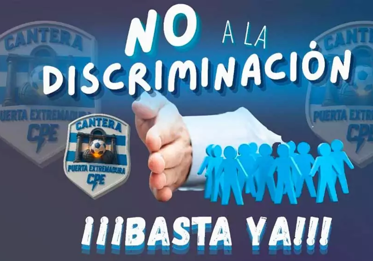 Cantera Puerta de Extremadura convoca una concentración para «exigir igualdad»