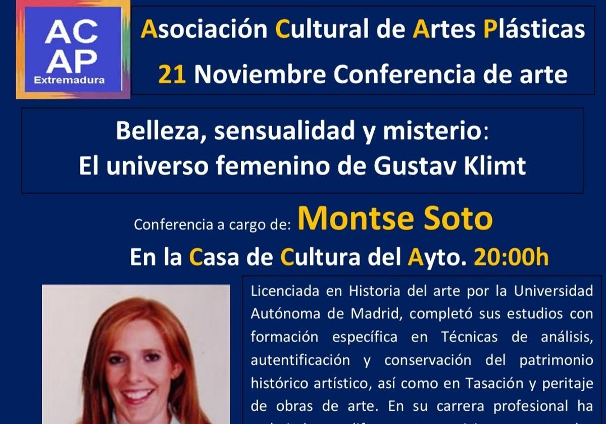 'El universo femenino de Gustav Klimt', el viernes en la casa de cultura