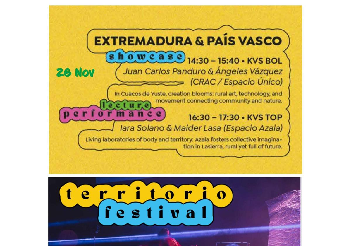 El Centro Rural de Arte y Creación de Cuacos de Yuste llevará su labor a Bruselas