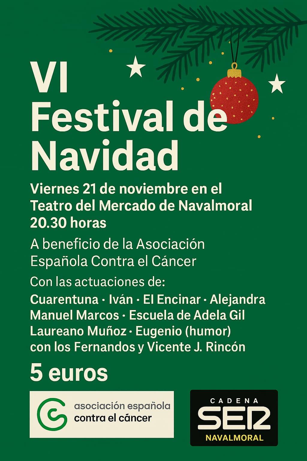 Música y humor 'adelantan' la fiesta en el primer festival navideño