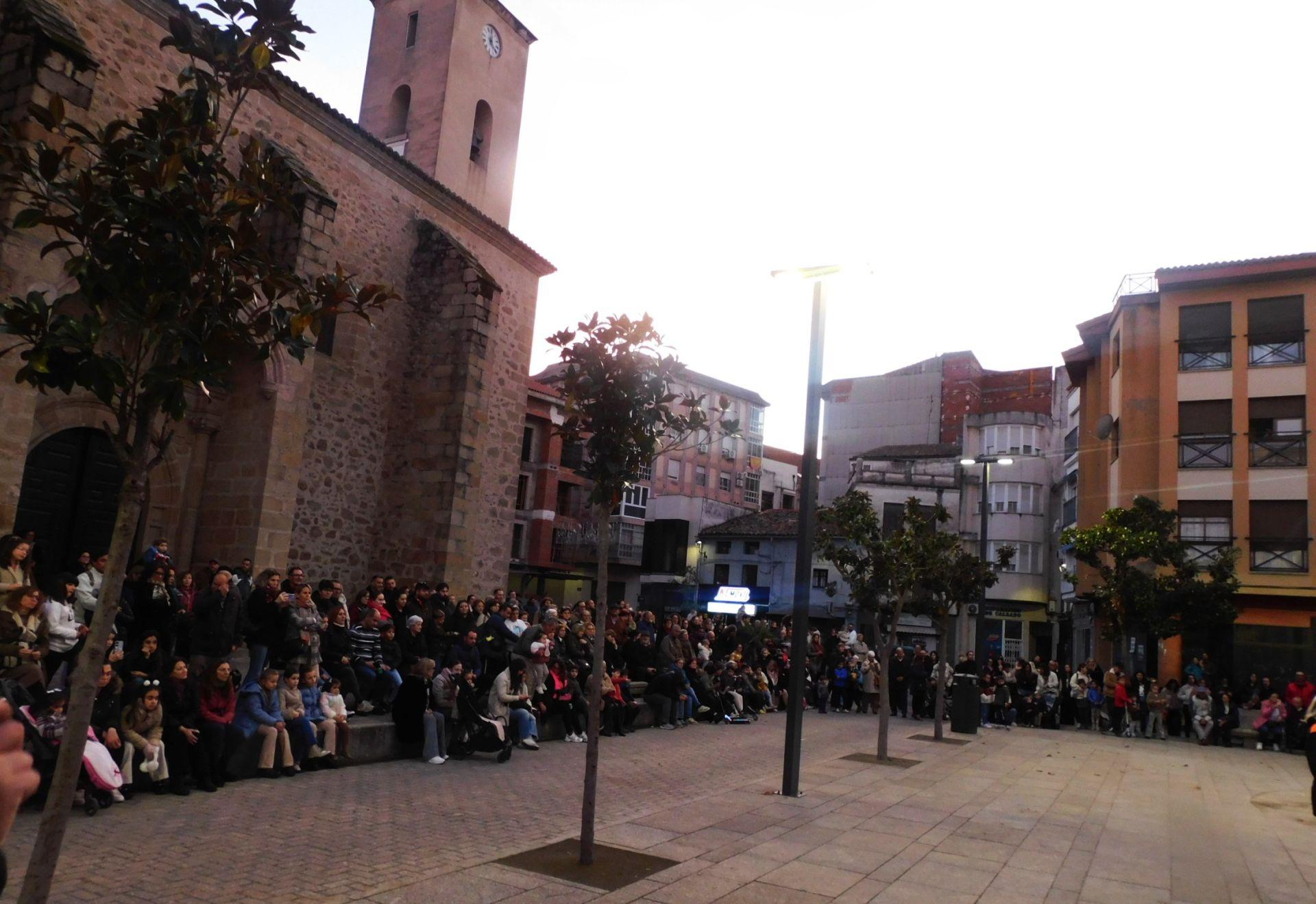 El Hombre Inicuo vuelve a la plaza de España