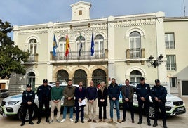 Recepción de los nuevos vehículos de la Policía Local