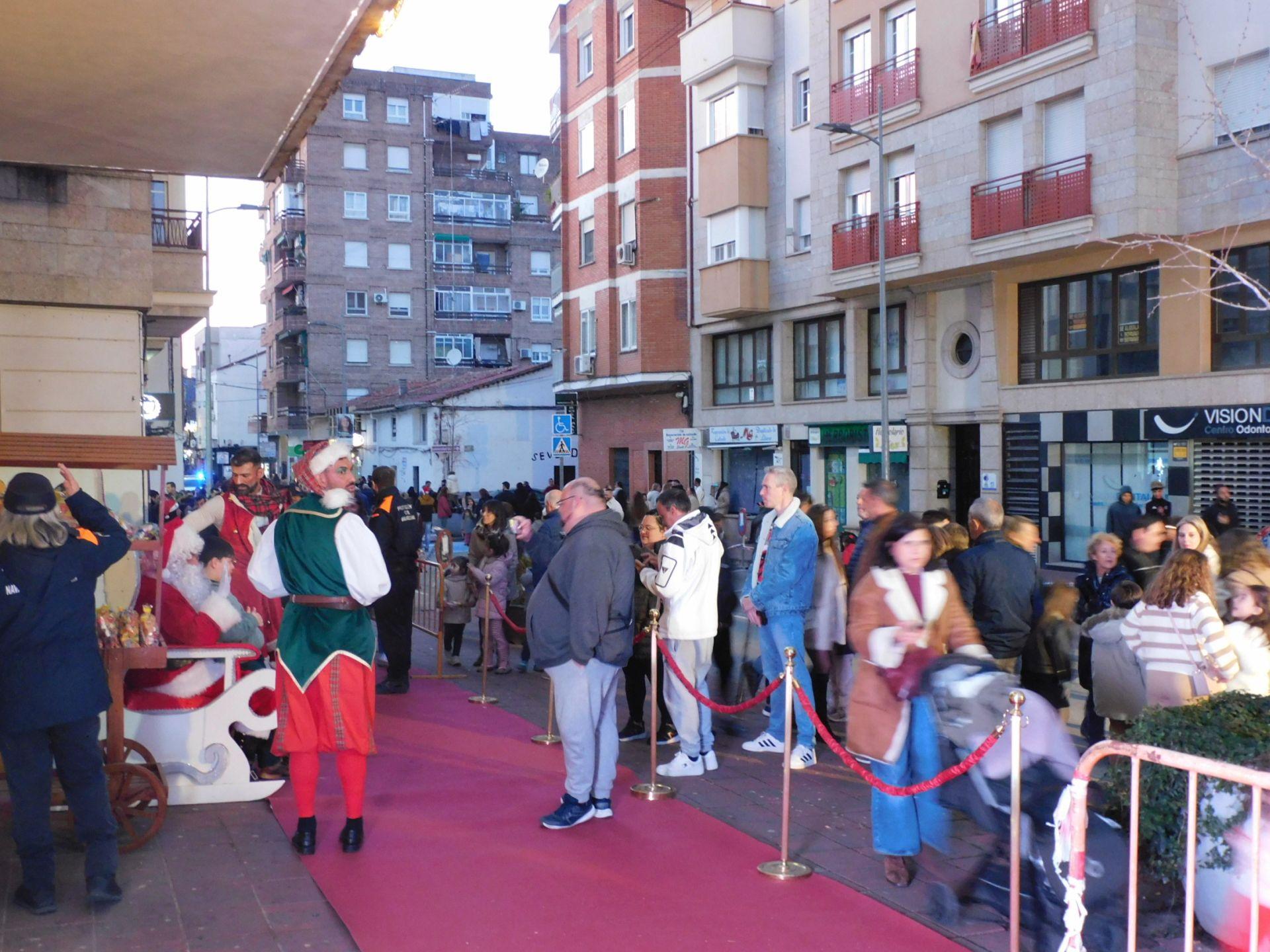 Papá Noel cierra la primera parte de las citas navideñas