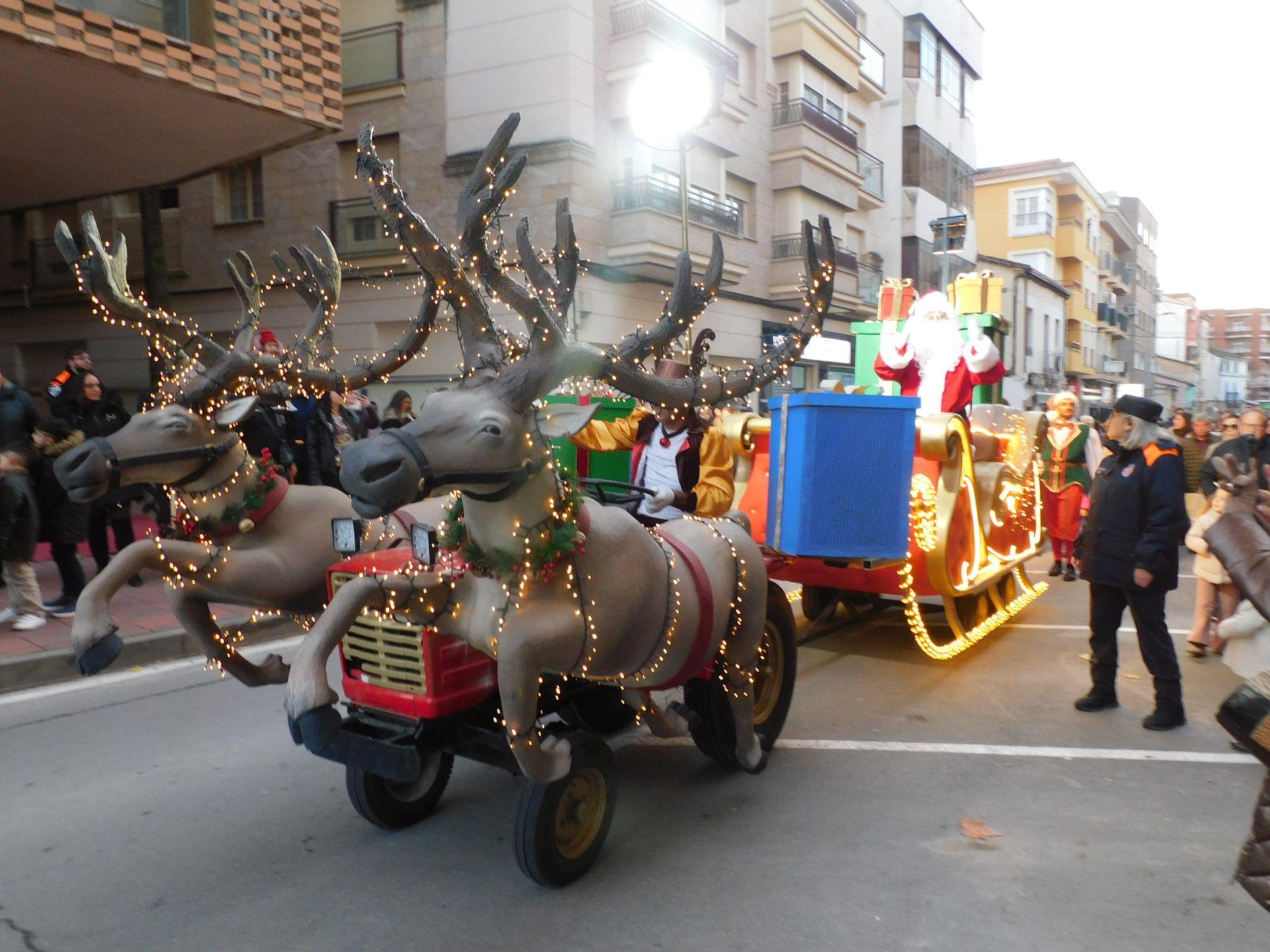Papá Noel cierra la primera parte de las citas navideñas