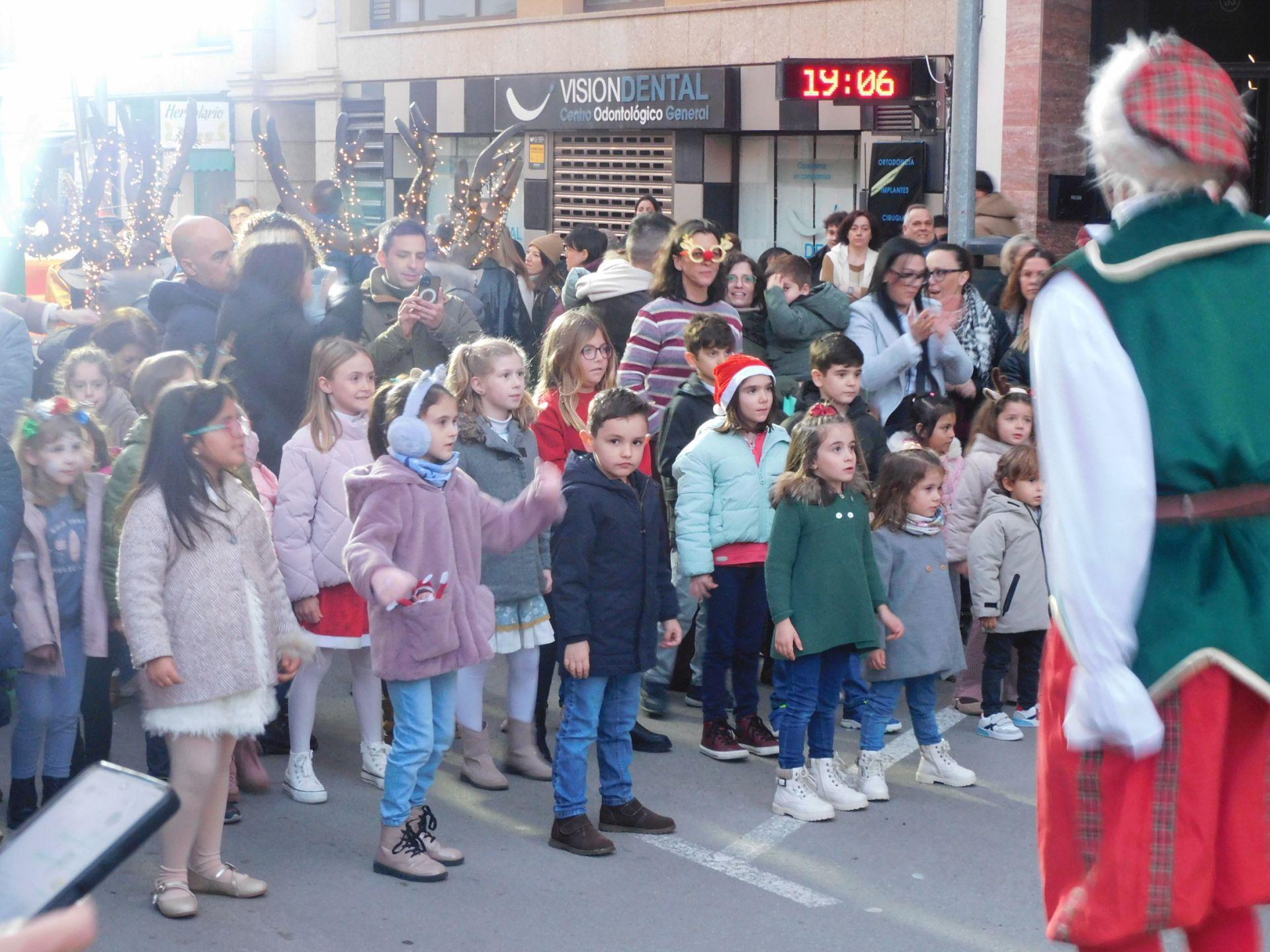 Papá Noel cierra la primera parte de las citas navideñas