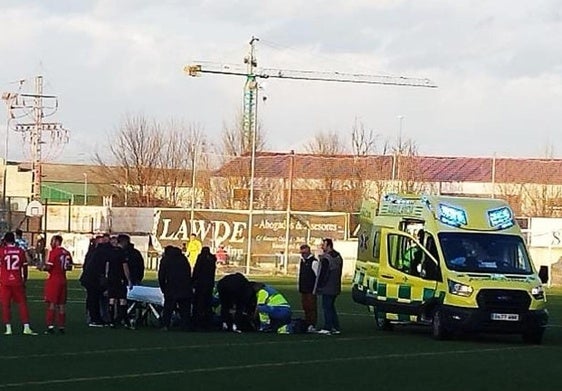 El fisioterapeuta del Diocesano salva a un jugador del Moralo que quedó inconsciente