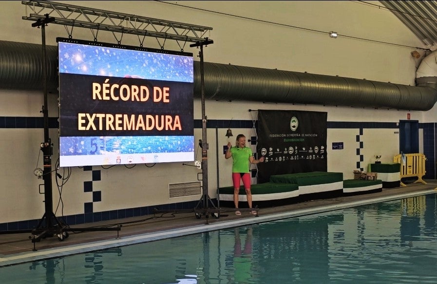 Mamen logró un récord de Extremadura