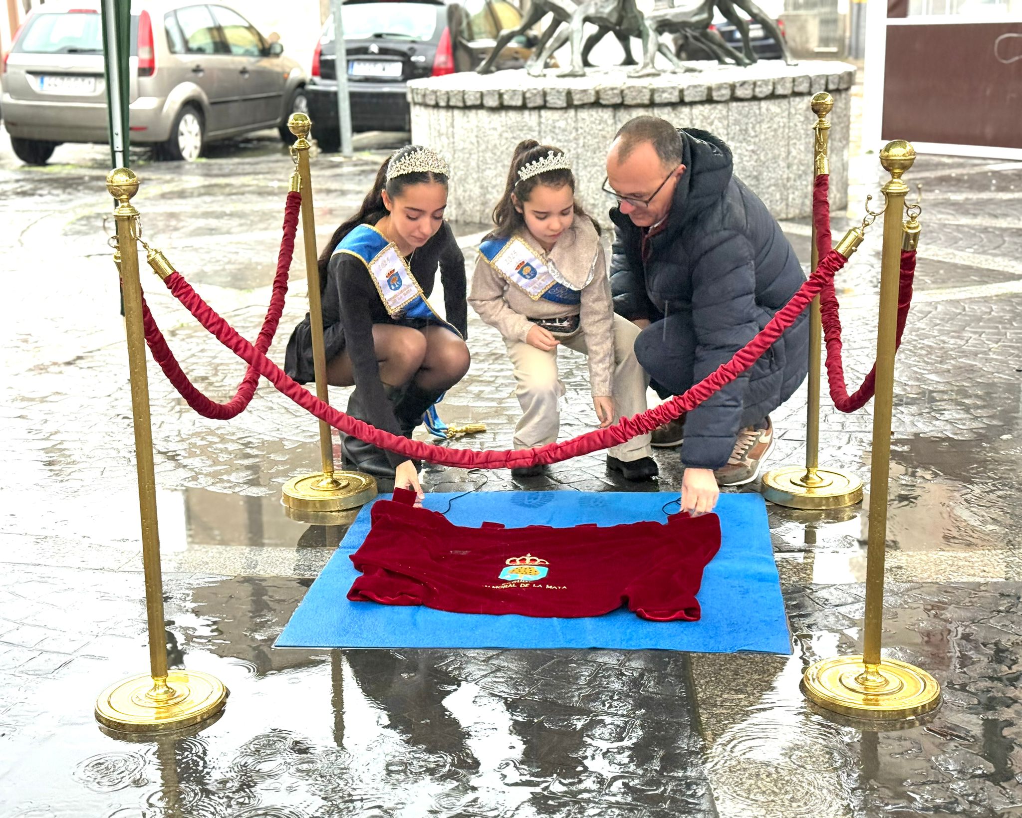 Acto celebrado en la plaza Vieja