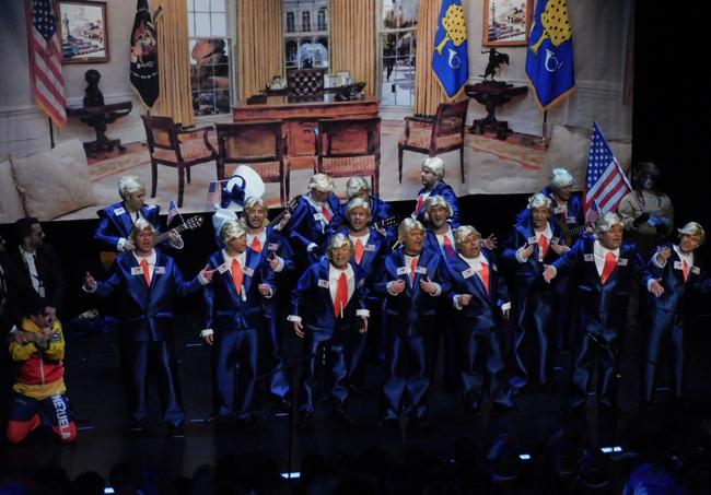 A la chirigota se ha incorporado al final Nicolás Maduro