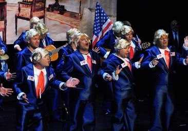 Los Donald Trump de Semos Diferentes ganan el Concurso de Murgas y Chirigotas