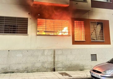 Segundo incendio en el bloque de los ocupas con pocas horas de diferencia