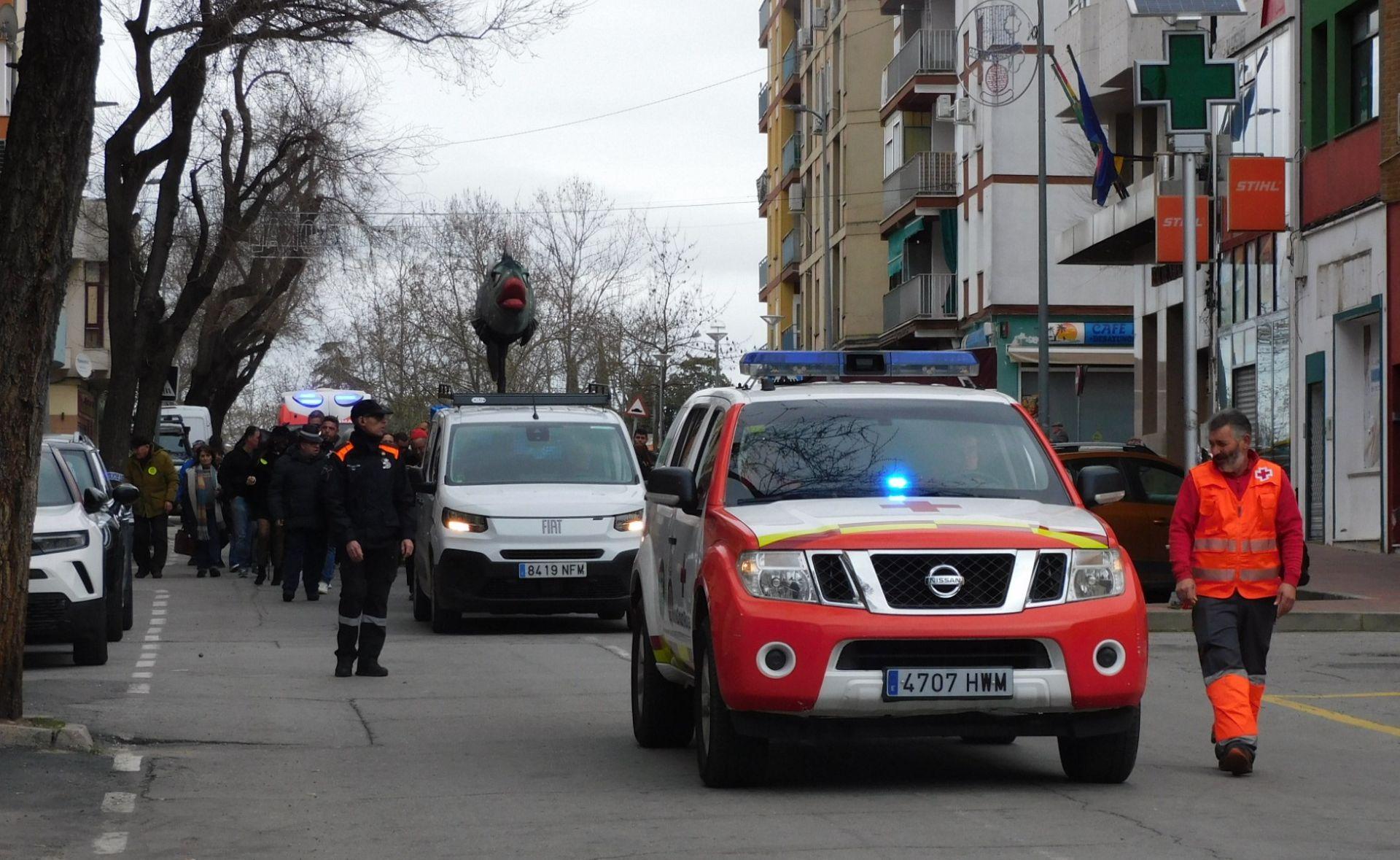 La sardina y los fuegos artificiales despiden, un año más, el Carnaval