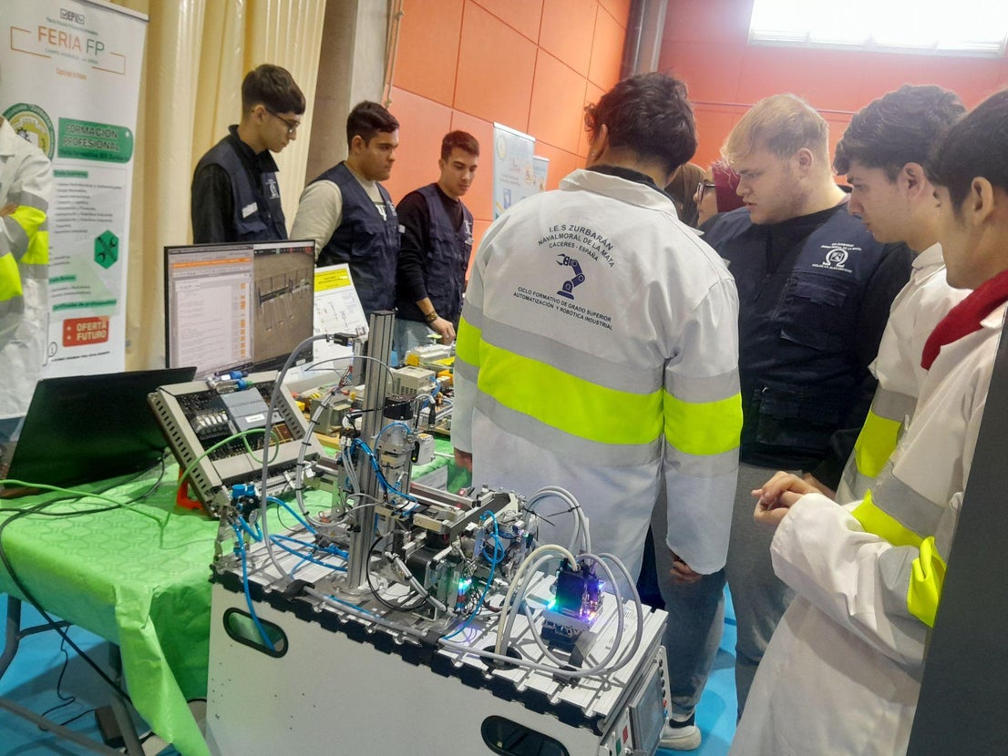 Gran ambiente en la Feria de Formación Profesional