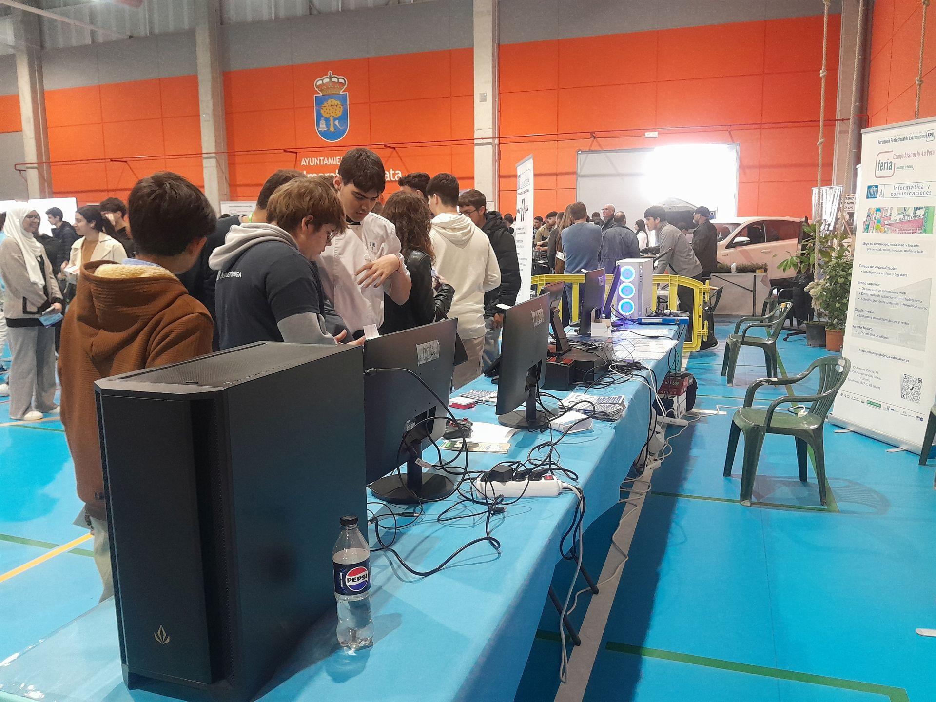 Gran ambiente en la Feria de Formación Profesional