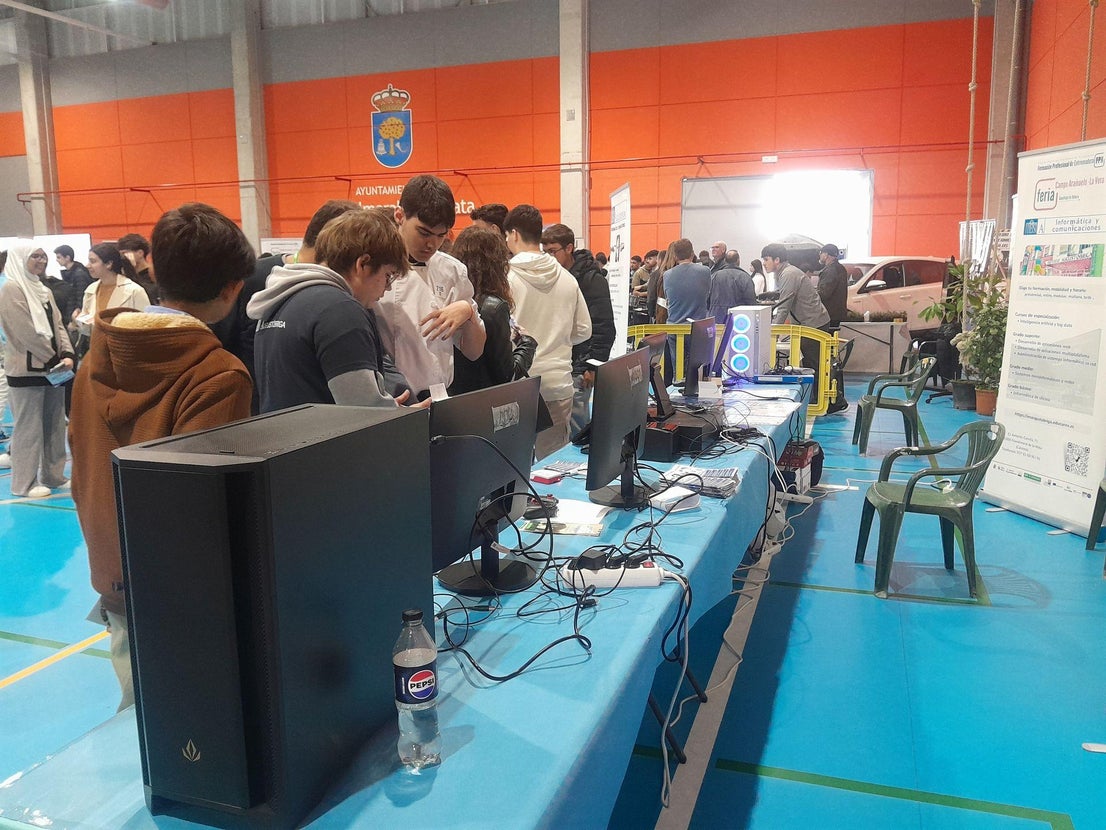 Gran ambiente en la Feria de Formación Profesional