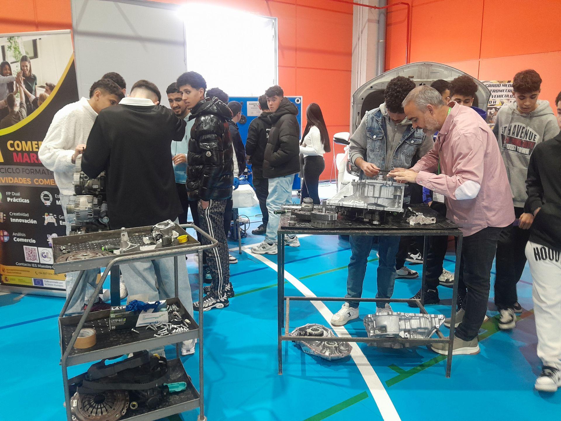 Gran ambiente en la Feria de Formación Profesional