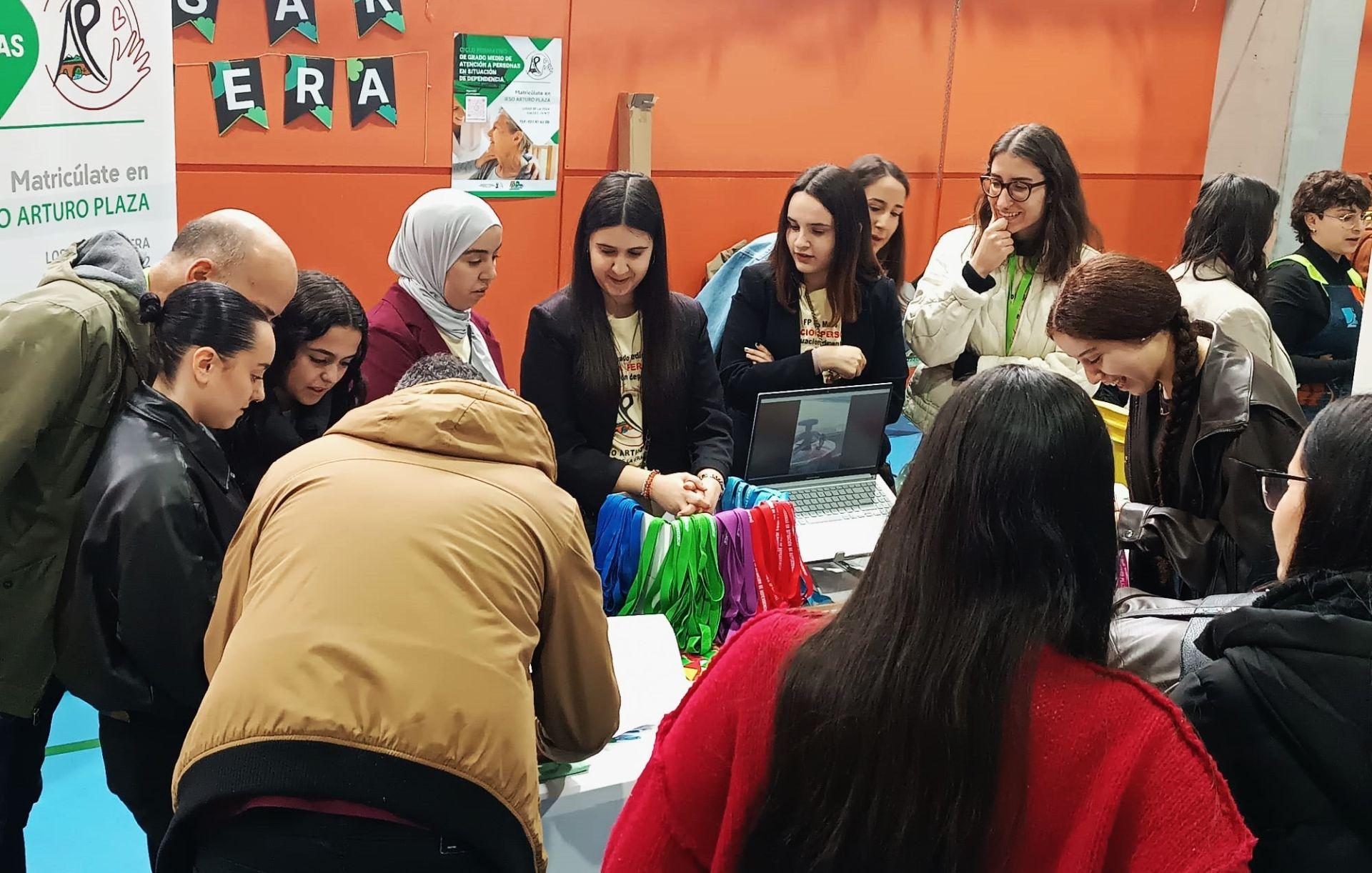 Gran ambiente en la Feria de Formación Profesional