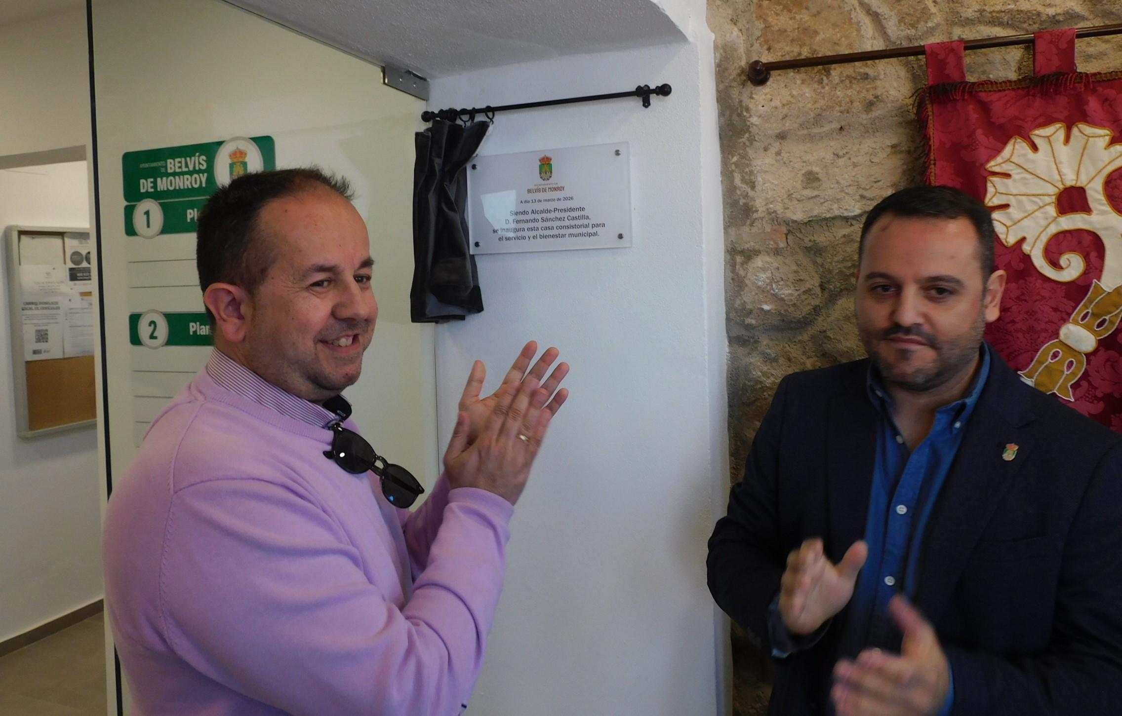 Belvís de Monroy inaugura un Ayuntamiento «cinco estrellas»