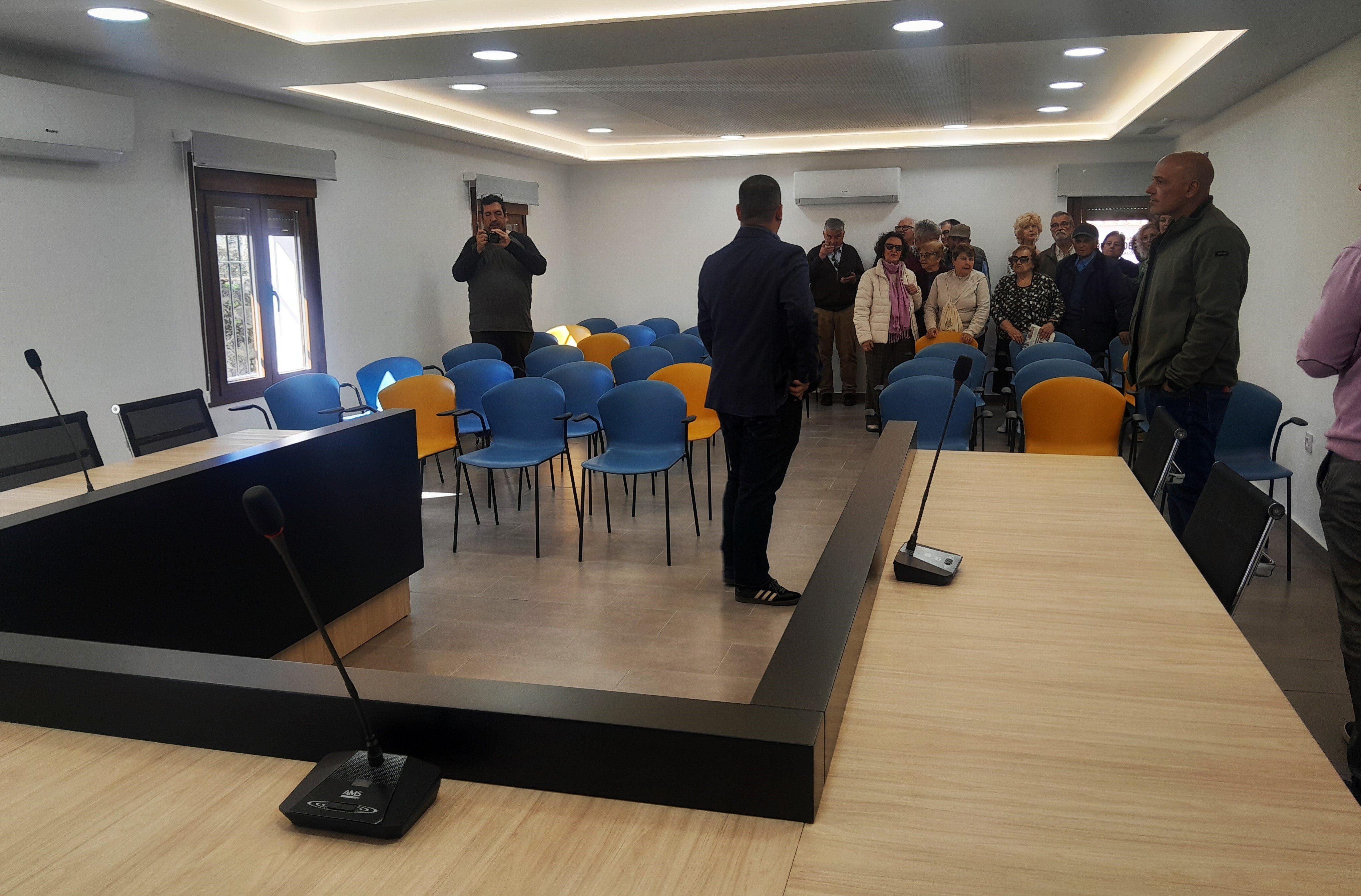 Salón de plenos del nuevo Ayuntamiento