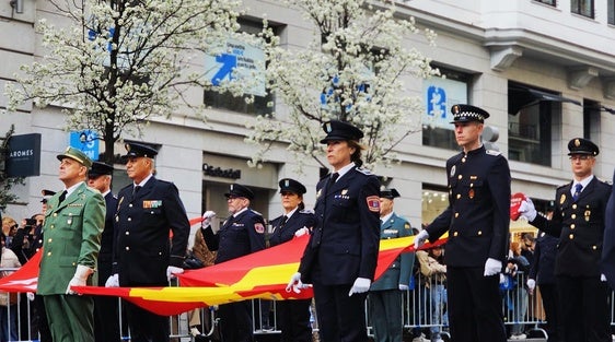 La Policía Local morala, presente en el desfile de la festividad de San Patricio