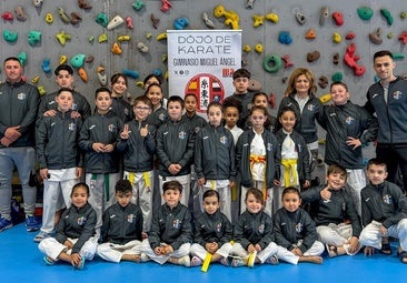Siete medallas para el Gimnasio Miguel Ángel en los JUDEX de karate