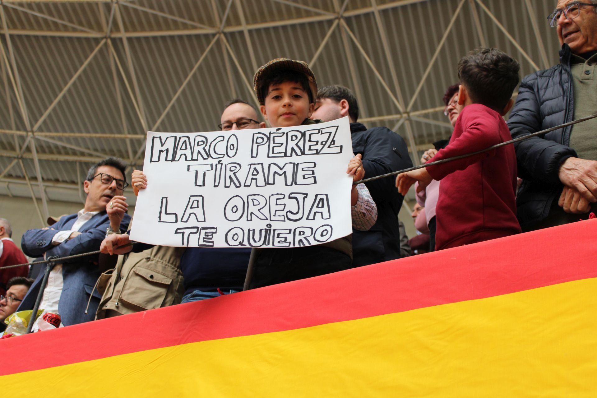 Talavante, Roca Rey y Marco Pérez llenan el multiusos