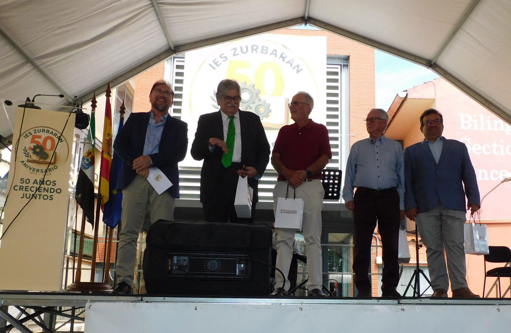 El IES Zurbarán celebra el acto central de su 50 aniversario