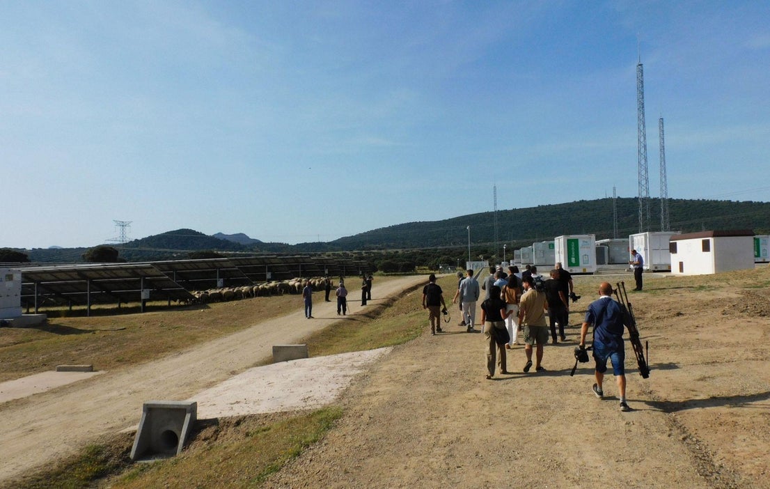 El Campo Arañuelo alberga la mayor batería de almacenamiento de energía de España