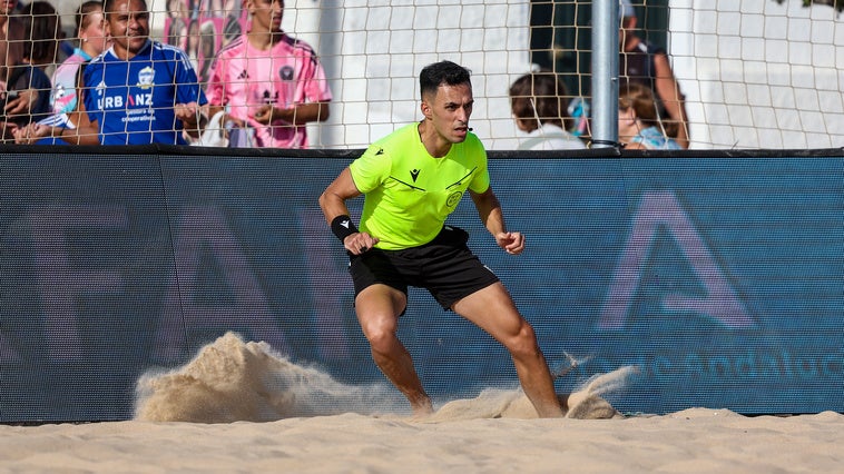 Jayro Muñoz García, presente en la Final Four de fútbol playa