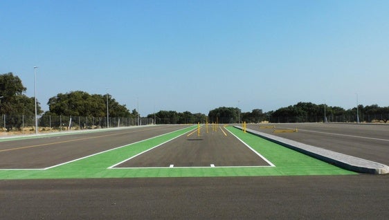El PSOE cuestiona la inauguración de la pista de exámenes cuando sigue sin estar homologada